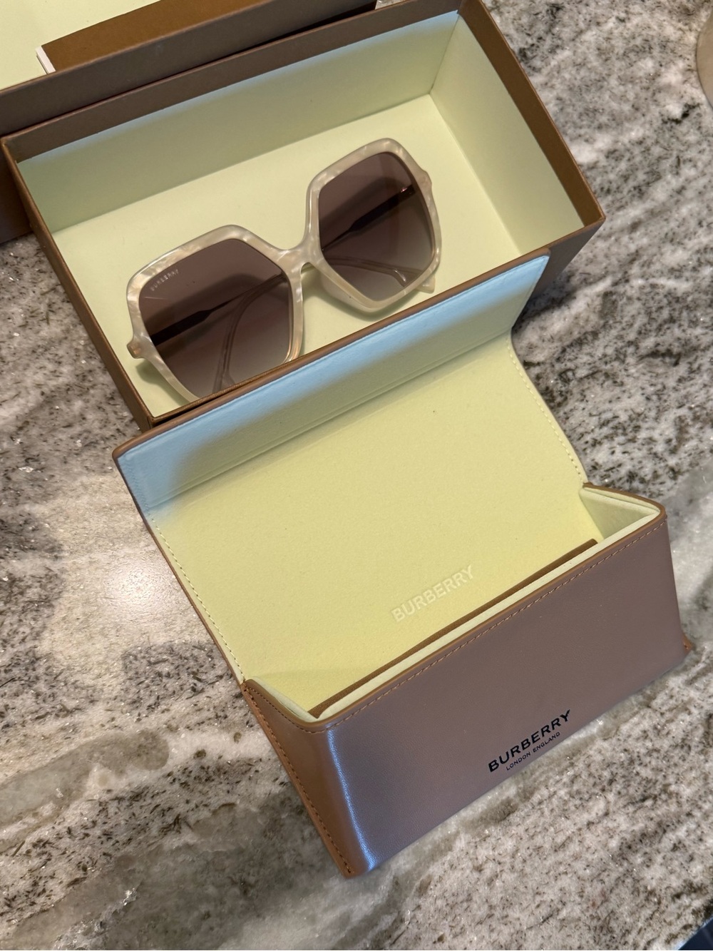 Burberry Sunglasses with Gray Gradient Lenses - Picture 6 of 10